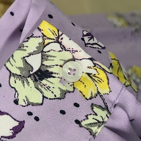 - Ophelia Roe Lavender Loose Tunic Size 2X - Picture 5 of 8